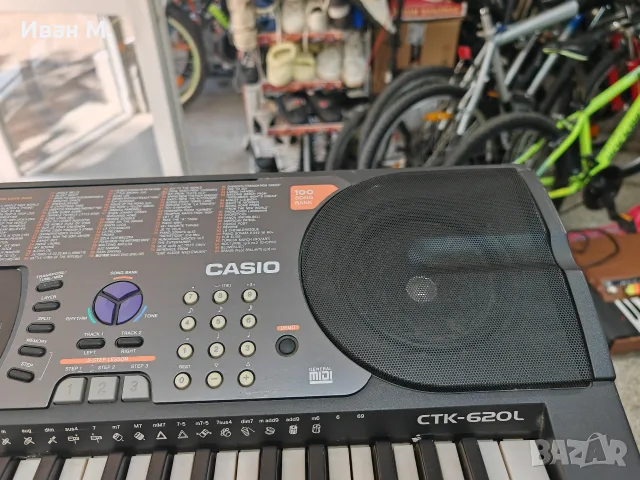 Синтезатор Casio CTK-620L , снимка 7 - Синтезатори - 55685523