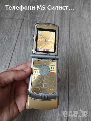 Motorola V3i Dolce & Gabanna Gold, снимка 5 - Motorola - 55191690