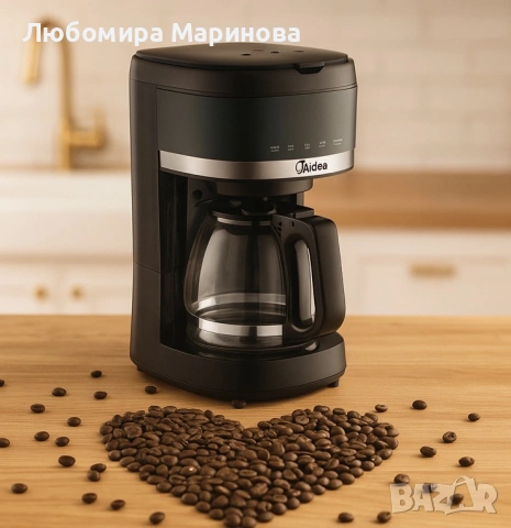 Кафемашина Midea MA-D1502W2ME – Ароматно кафе у дома без усилие