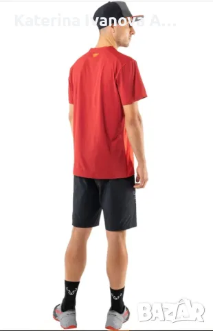 Мъжка тениска Dynafit Transalper Light T-Shirt нова с етикети – Orange Размер L цена: 45 €, снимка 4 - Тениски - 55292480