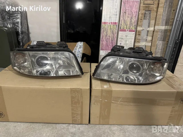 bi-xenon фарове Hella за audi a6 c5