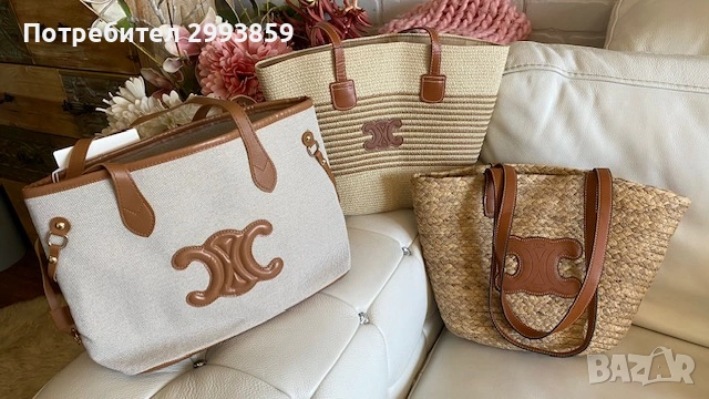 Celine шапка и чанта, снимка 14 - Други - 54518850