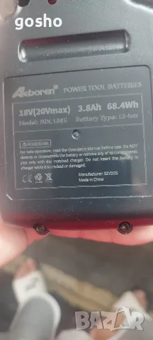 18V 3.8Ah LBXR20 батерия, за BLACK and DECKER 18V , снимка 3 - Винтоверти - 55626750