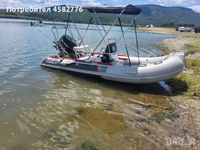 Надуваема лодка тип Rib, снимка 3 - Воден транспорт - 55544378