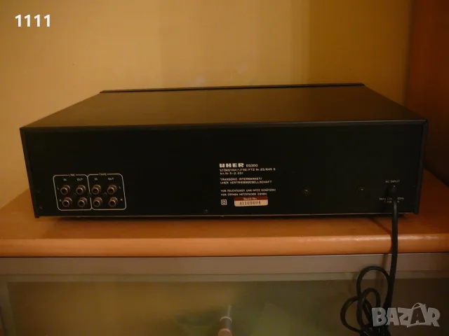 UHER     EQ-300, снимка 6 - Ресийвъри, усилватели, смесителни пултове - 55423229