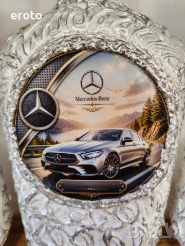  Луксозен комплект за фен на  "Mercedes-Benz" – ръчна изработка , снимка 4 - Колекции - 55242677