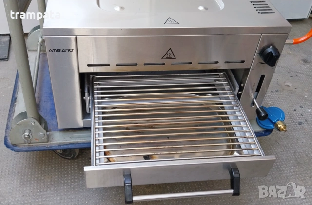 НАЙ ДОБРАТА ОФЕРТА Газов грил Ambiano Beef Maker Pro 800°C , снимка 3 - Скари - 54905972