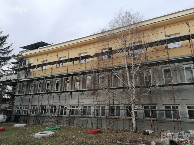 Топлоизолация със скеле, снимка 11 - Ремонти на къщи - 55179393