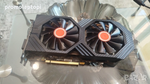 Продавам XFX AMD Radeon™ RX 580 GTS Black Edition 8GB, снимка 2 - Видеокарти - 54986083