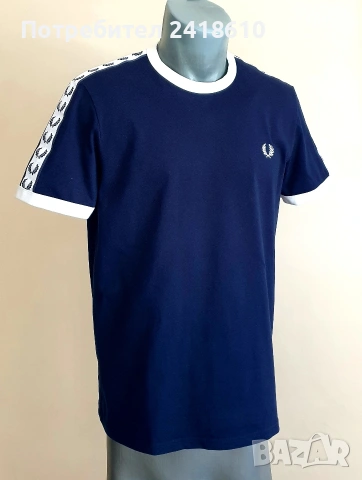 Fred Perry Cotton Mens Size M НОВО! ОРИГИНАЛ! Мъжка Тениска!, снимка 3 - Тениски - 55143119