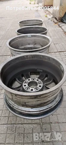 BMW Style 161 (Double Spoke) 17" джанти — с известен проблем (вибрация), снимка 2 - Гуми и джанти - 55602859