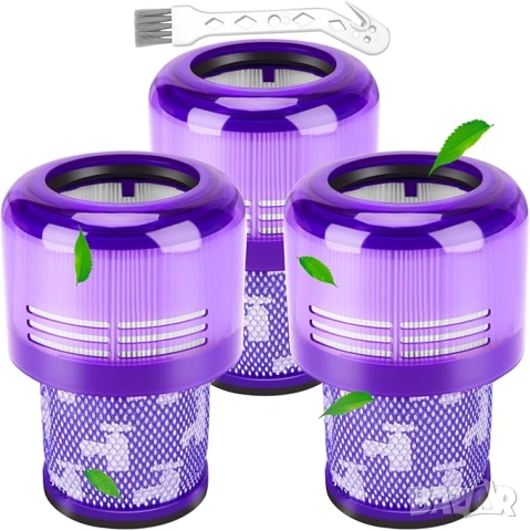 Филтри за Dyson V11, V15, SV14, SV17 и SV22, включително модели Absolute, Torque Drive, Animal, Moto, снимка 2 - Прахосмукачки - 55099340
