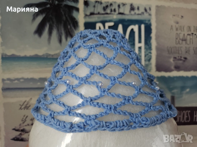 Ръчно плетени mesh hat /мрежести шапки/