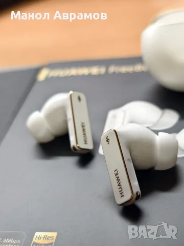 Huawei FreeBuds Pro 4 в цвят Ceramic White , снимка 2 - Слушалки, hands-free - 55692856