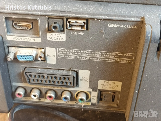 Счупен телевизор Samsung за части, снимка 4 - Друга електроника - 54972475