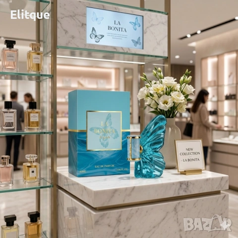 Дамски парфюм LA BONITA Aqua EDP, 90 ml, Свеж аромат с цитруси и жасмин