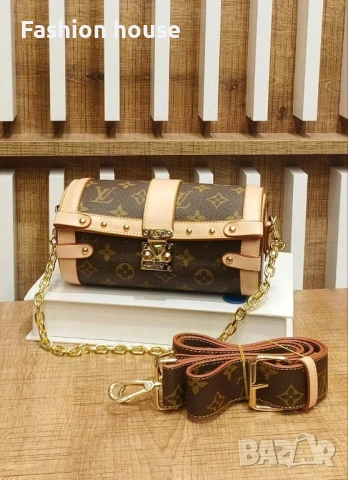 Louis Vuitton 6 цвята дамска чанта, снимка 6 - Чанти - 54578795