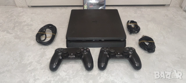 PS4-1000 gb+2 Джойстика+1 игра, снимка 3 - PlayStation конзоли - 54298816