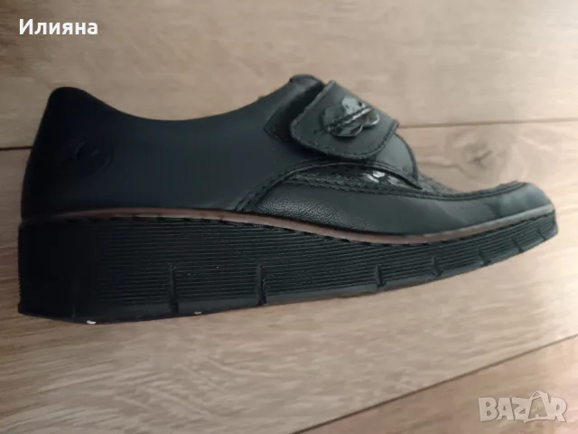 Rieker 38 номер, естествена кожа, снимка 4 - Дамски ежедневни обувки - 55618247