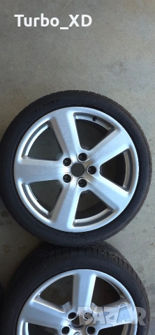 Продавам 18" Audi 5-spoke джанти за A4 B6/B7, снимка 5 - Гуми и джанти - 54091584