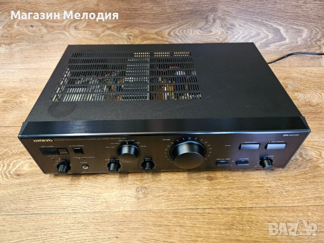 Усилвател Onkyo A-8830 –Две по 100 вата Японска аудио класика от златната ера на мощните стерео комп, снимка 9 - Ресийвъри, усилватели, смесителни пултове - 54955065