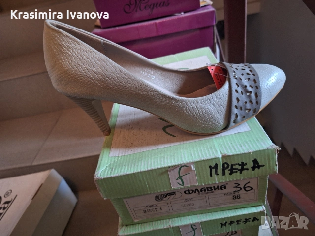 нови обувки Мегияс еко кожа , снимка 2 - Дамски обувки на ток - 54209052