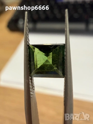 Скъпоценен камък ЗЕЛЕН ТУРМАЛИН (VERDELITE) – 0.855 ct, снимка 7 - Други - 54844703