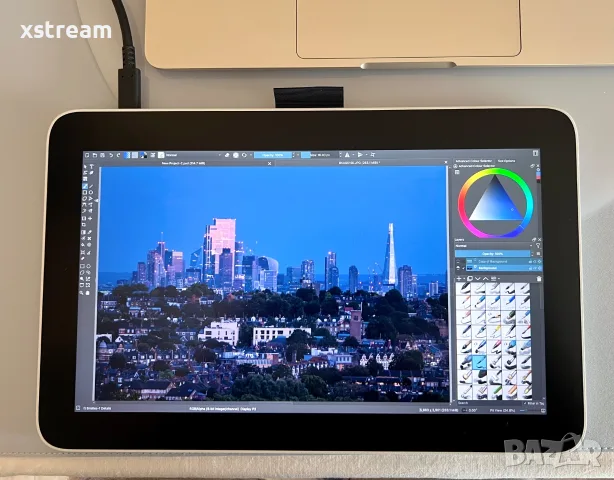 Wacom One Pen Display 12″ (DTC121W0B) Графичен Таблет с Дисплей с USB‑C, Gen-2, Почти Неупотребяван!