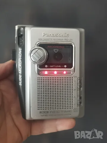 Касетен диктофон Panasonic Mini Cassette Recorder RQ-L31, снимка 5 - Радиокасетофони, транзистори - 55681438