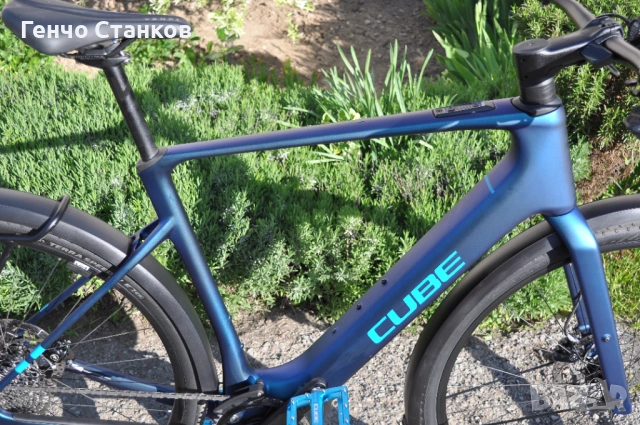Cube Nulane Hybrid C:62 SLX 400X FE- карбонов електрически велосипед, снимка 2 - Велосипеди - 54448097