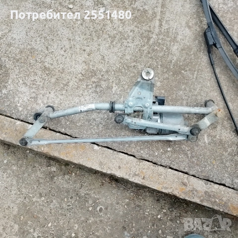 Механизъм чистачки + мотор Passat B6, снимка 5 - Части - 54659839
