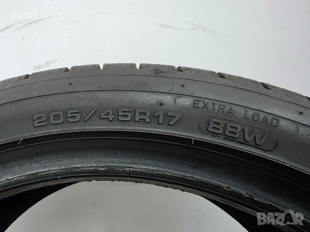 2бр летни гуми 205/45/17 DUNLOP L05301 , снимка 4 - Гуми и джанти - 53981905