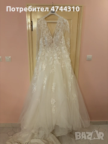 булчинска рокля luna novias, снимка 3 - Сватбени рокли - 55087945