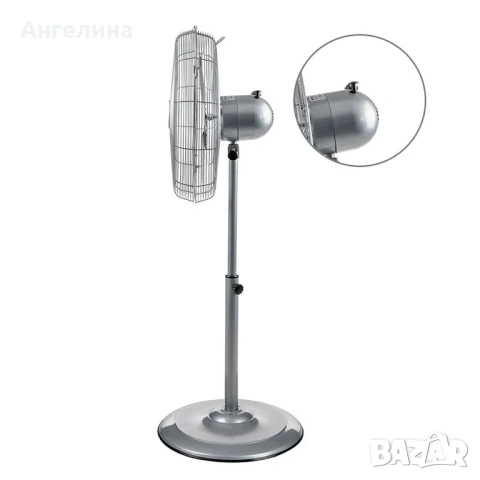 Вентилатор на стойка 18'' Muhler DMF-18I, 80W, метален, снимка 2 - Вентилатори - 55129327