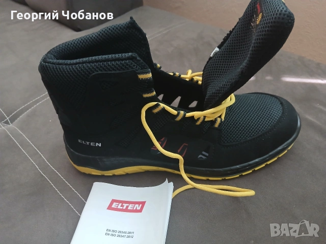 Оригинални летни високи работни обувки ELTEN 44 номер, снимка 10 - Други - 55155266