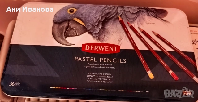 Цветни моливи и пастели за рисуване