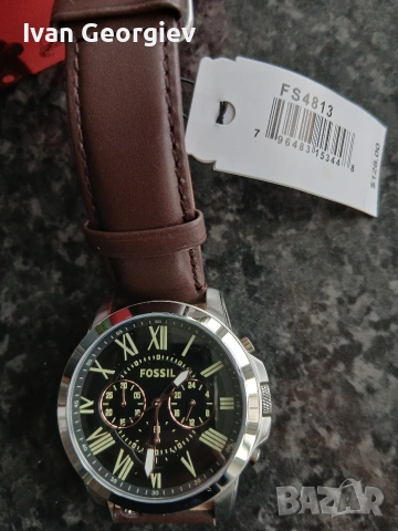 Нов часовник Fossil FS4813, снимка 5 - Мъжки - 54250185