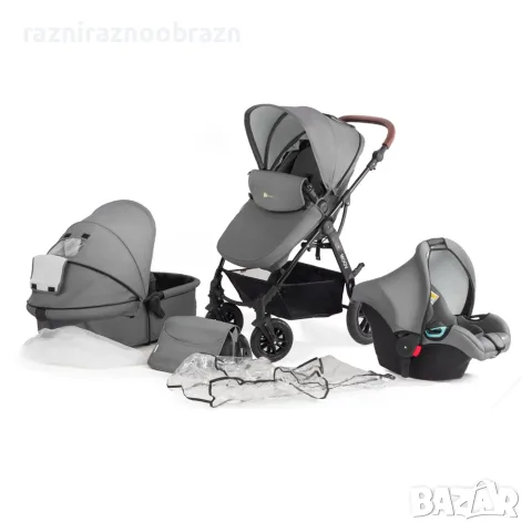 Детска комбинирана количка 3 в 1 Kinderkraft MOOV