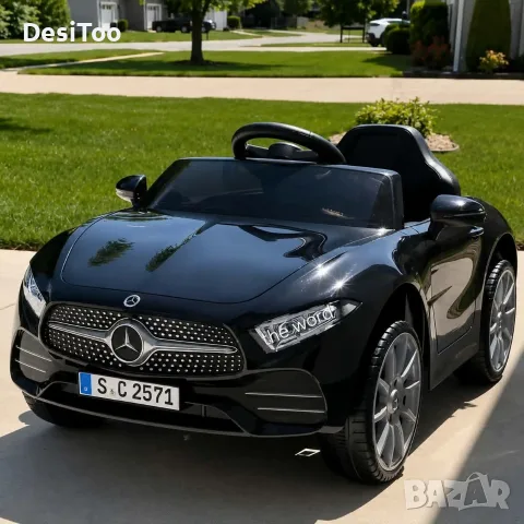 🚗✨ ПРОМОЦИЯ! Детска акумулаторна кола Mercedes Benz CLS350 – БЯЛА ✨🚗