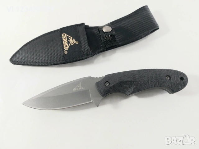 Ловен нож фултанг Gerber 90х220мм  с гумирана дръжка