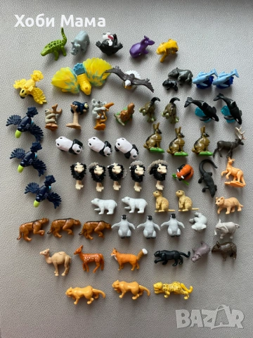 Kinder Surprise Natoons Различни серии животни, единични бройки