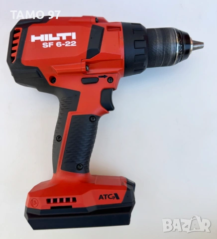 Hilti SF 6-22 ATC Nuron - Безчетков акумулаторен винтоверт неразличим от нов!, снимка 4 - Винтоверти - 54528535
