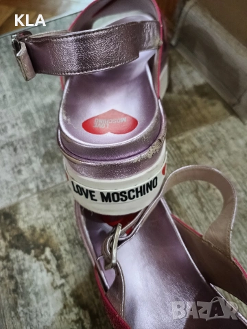 Оригинални сандали Love Moschino, снимка 5 - Сандали - 54721230