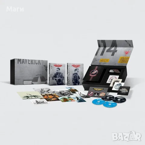 Top Gun Maverick + Top Gun  - 2 Movie 4K Ultra HD Steelbook Superfan Collection / без Бг субтитри , снимка 5 - Blu-Ray филми - 55423561