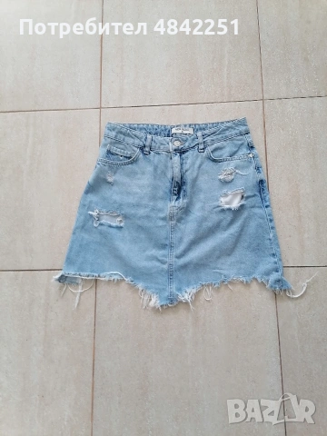 Дънкова пола LCW Jeans , 38 размер, къса