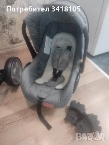 Продавам количка 3 в 1, снимка 5 - Детски колички - 54246617