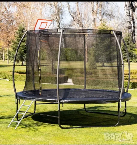 Голям батут Basketball 305 см.със стълба