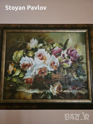 Маслена картина Рози
