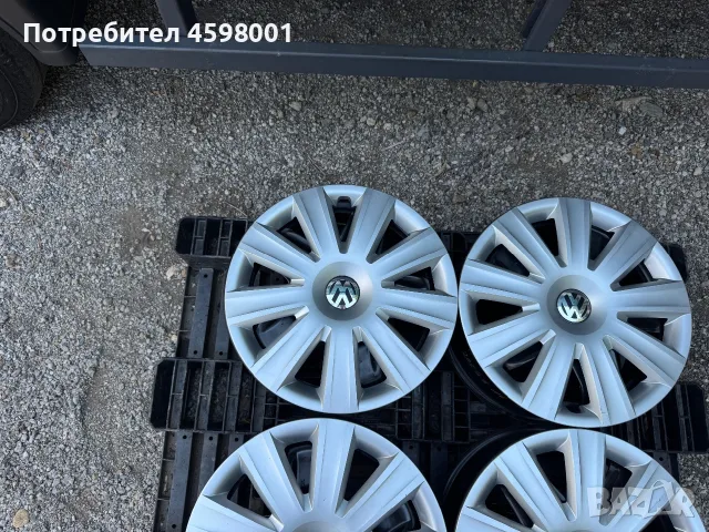4бр.СТРУКТУРНИ Джанти 16цола 5x112 ET50+ТАСОВЕ за Vw,Skoda,Seat,Audi, снимка 17 - Гуми и джанти - 55596110