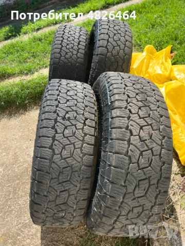 Почти НОВИ Toyo Open Country A/T III – 245/65 R17 – Само на 1000 км!